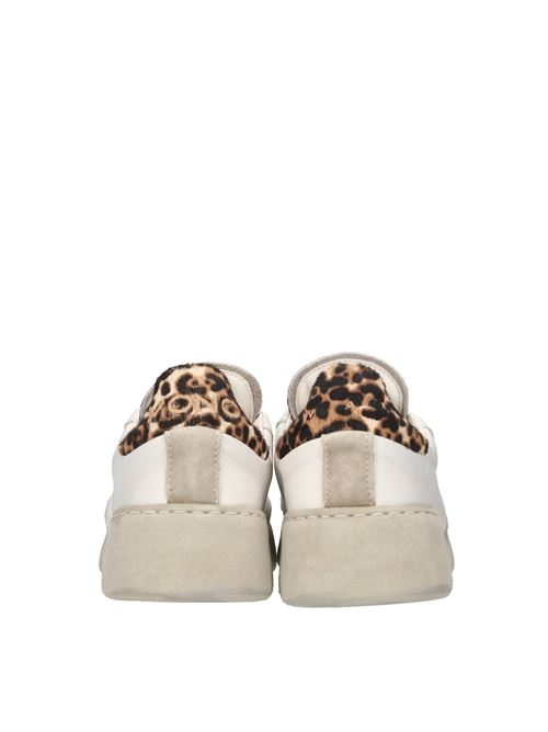 Sneakers in pelle MONO WAY | JIHA 56 WBIANCO-MACULATO